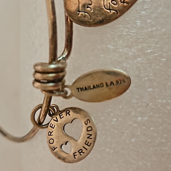 THIALAND LA 925 Silver Expandable Charmed Bracelet - Picture 2 of 7